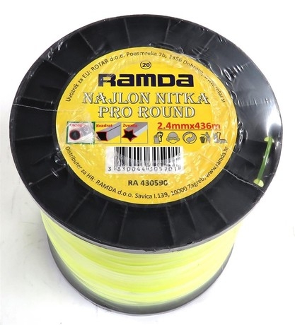 FLAKS OKRUGLI 2.4mmX436m KOLUT