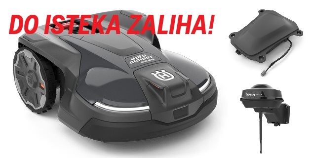 Husqvarna Automower 450X NERA + GRATIS EPOS modul Plug-In modul + antena RS1 (do 100m domet) - RASPRODAJA