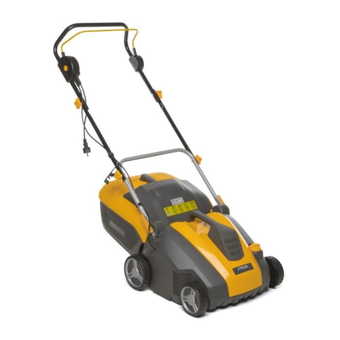 STIGA SV 415 E – električni prozračivač 2u1 (prozračivač + vertikulator) - (1500 W/38 cm/50 l)