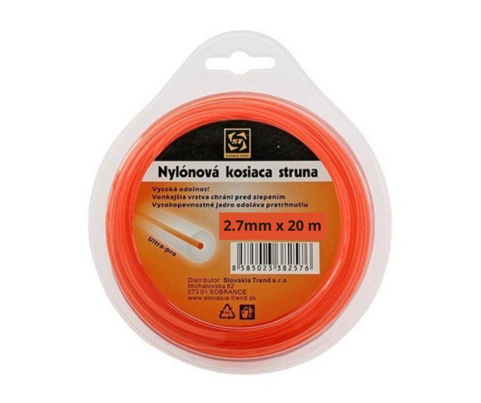 FLAKS NAYLON NIT 2.7mmX20m OKRUGLA DUO LINE